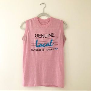 Vintage Hawaii Pink Tee